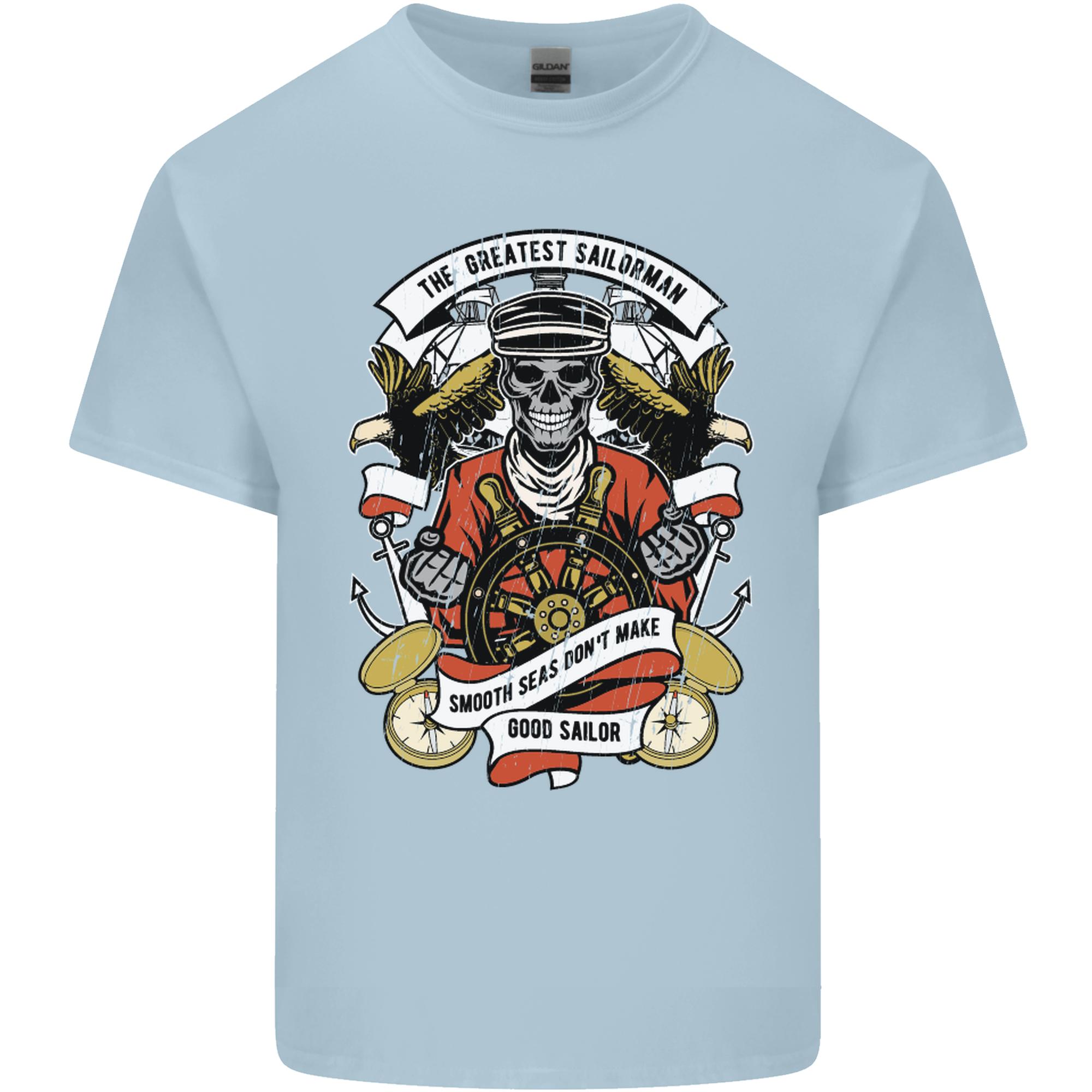 The Greatest SailorUnisex Sailing Sailor Unisexs Light Cotton TShirt S