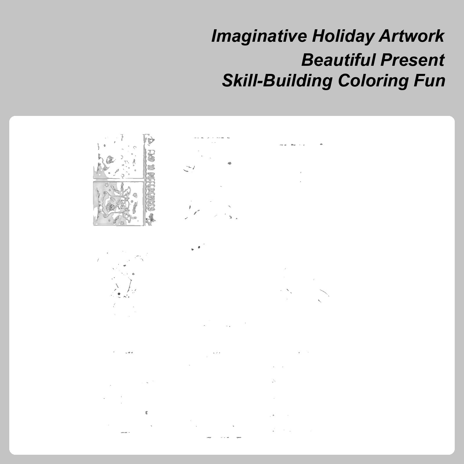 Halloween Coloring Book Children Halloween-themed Drawing Book Interactive Drawing Aid Classroom Rewards For Student Teens Kid China Mainland