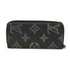 Used 12564 Zippy Wallet Vertical M82368 7940 Japan Exclusive Multicolor RFID Monogram Spotlight Noir Men's from Japan