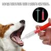 Pet Cat Dog Push Type Feeding Medicines Applicator Feeder Needle Dry Wet Dual Usefeed