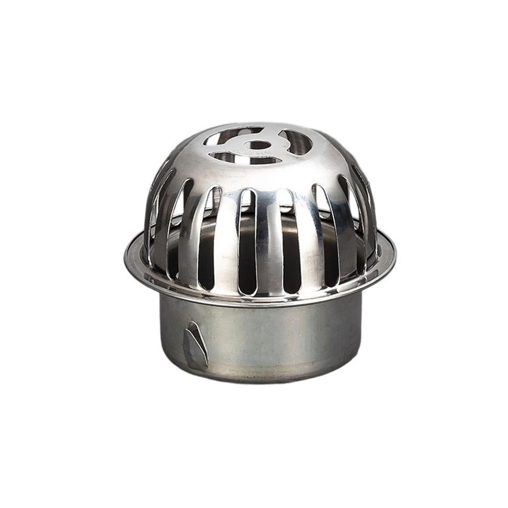 Long Lasting Steel Rounded Drainage Insert Corrosion Resistant Floor Drain Prevents Blockages for Outdoor Spaces