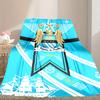 Manchester United Manchester City Pattern Blanket, Cozy Blanket for All-Season Comfort on Sofas, Beds, Office, Car, Camping and Travel