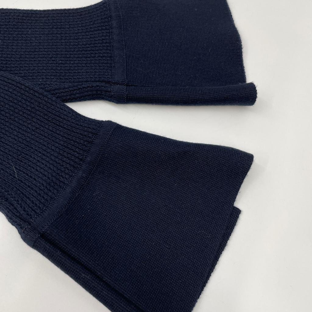 FOXEY 41219 Navy V-neck Long Cardigan tops 38 NavyUsed