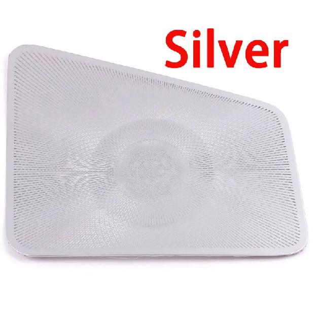 For Hyundai Custo  -2024 Stainless Steel Car Last Row Door Lower Audio Speaker Cover Frame Auto Interior Accessories