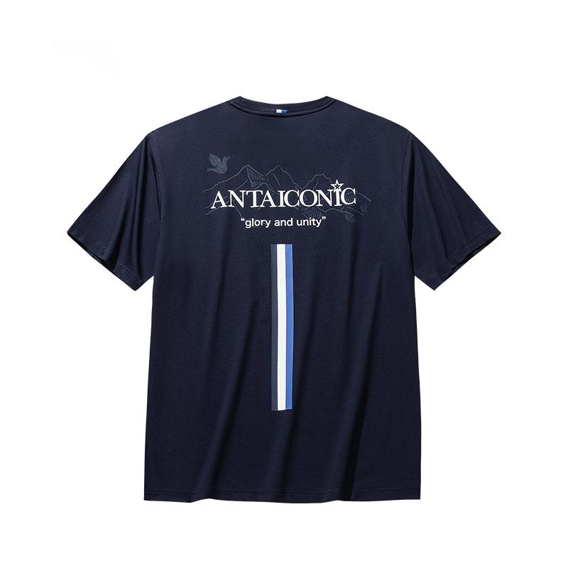 Anta Life Collection T Shirt Men's Zeus Blue 152538114-2