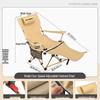 KIYERSY Outdoor Camping Folding Lounge Chair