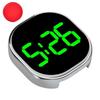 Car Clock Luminous Automotive Electronic Clock Internal Stick-On Digital Watch with Touch Switch Large LED Display Auto Ornament