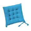 Seat Cushion Crystal Velvet Fabric Thickened High-Elastic Sponge Long Sitting Comfort Cushion Anti-Slip Design Solid Color Chair Cushion