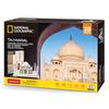 ASSYME Cubic Fan 3D Puzzle Craft Kit, Taj Mahal, DS0981h, No Glue or Tools Required
