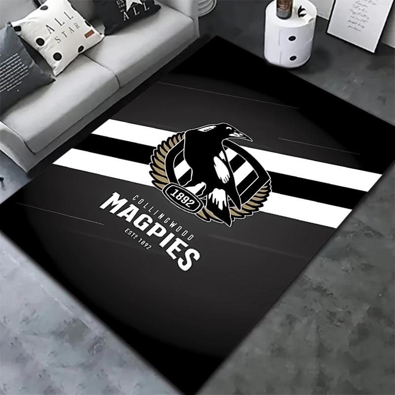 Collingwood Football Club Carpet Rug For Living Room Bedroom Home Sofa Decoration Kids Play Nonslip Floor Mat