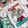 2026 Summer Baki Hanma Single Sided T-shirt Muscular Fighter Baki Character Anime Print Oversized Cotton Tee For Otaku Fans
