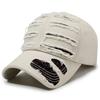 Holes Baseball Cap Men's Sunshade Cap Outdoor Sunscreen Cap