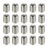 20PCS M10 To M8 Thread Reducer Nuts, Repair Sleeve Pipe Fitting Reducer Adapter Stainless Steel Fastener Accessory, Thread Conversion Kit for