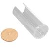 Transparent Makeup Cotton Swabs Holder PS Cosmetic Pads Container Cotton Rounds Holder  Bathroom
