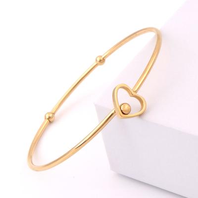 Adjustable Bracelet Stainless Steel Style Fashion Hand Circle 