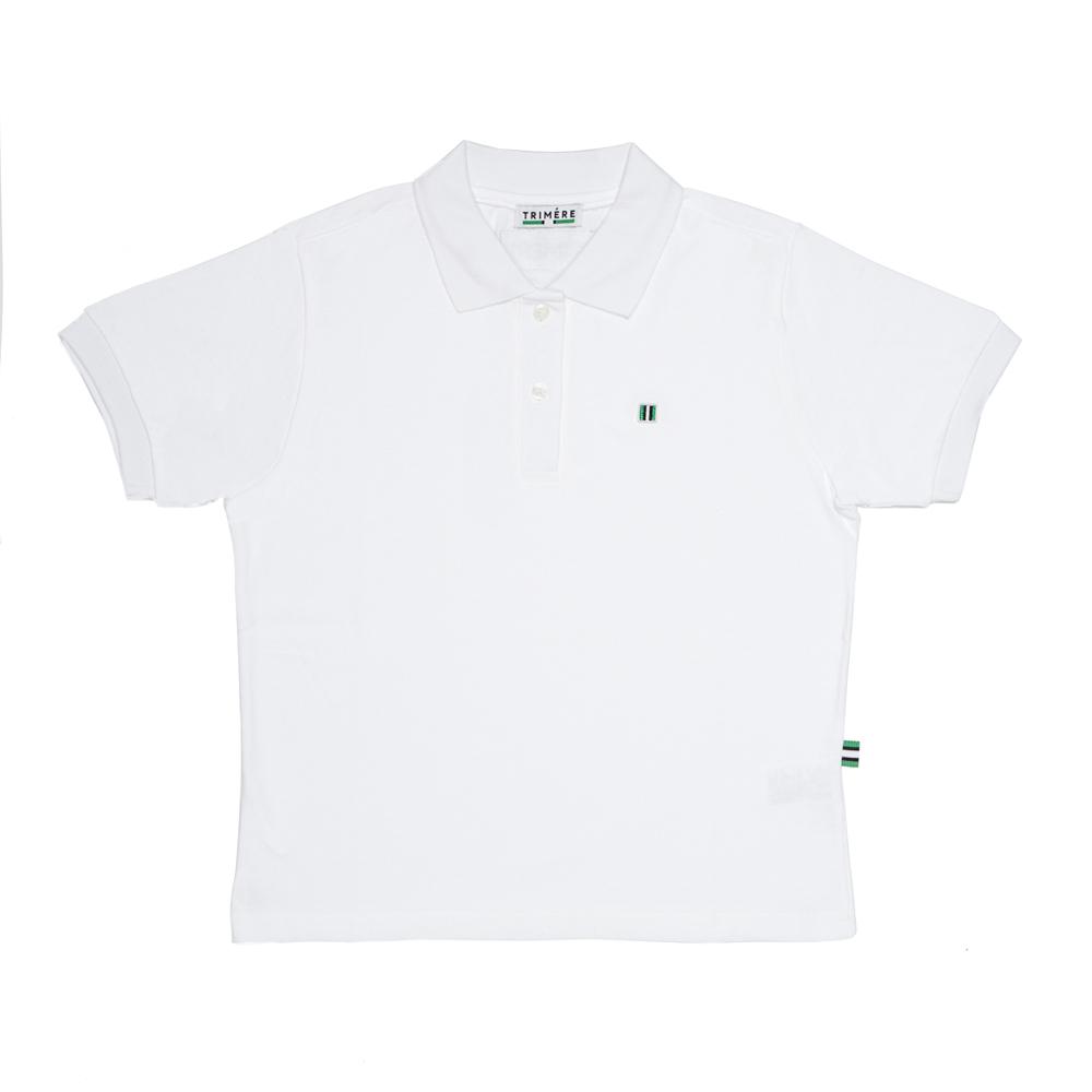 TRIMERE Wappen Short Sleeve Pk Tee F/L Woman White