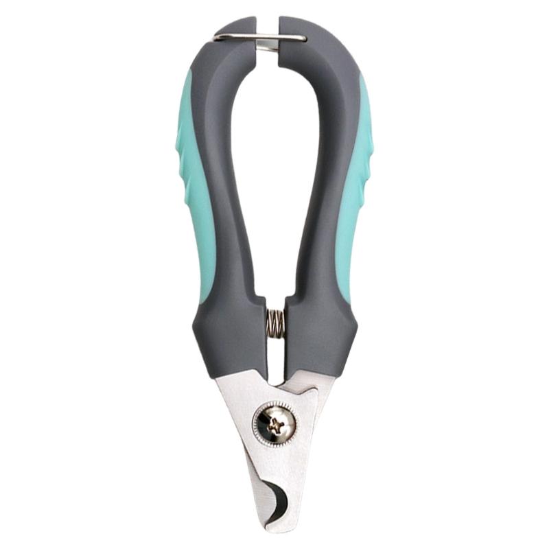 

All Size Pet Nail Clippers With Protective Guard Stainless Steel Blade and Grooming File for Small Dog Cats Grooming Use зелёный
