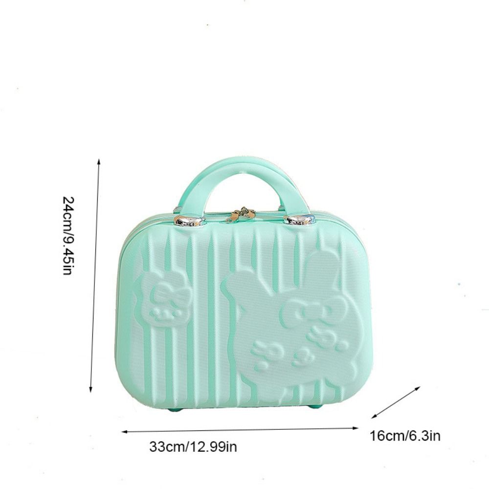 Rabbit Portable Suitcase Cartoon Small Makeup Box Fashion Mini Luggage  Travel