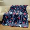 Colorful Paw Print Pattern Blanket print blanket soft and cozy perfect for the living room bed sofa or a nap,gift