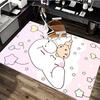 Anime Cartoon Design Chair Mat - Non-Slip Carpet for Office Chairs, Suitable for Home Decor, Living Room, Bedroom, Game Room, and Dormitory Flooring.E