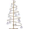 Christmas Crystal Tree Lamp Acrylic Crystal Pendant Christmas Decorative Desk Lamp for Bedroom