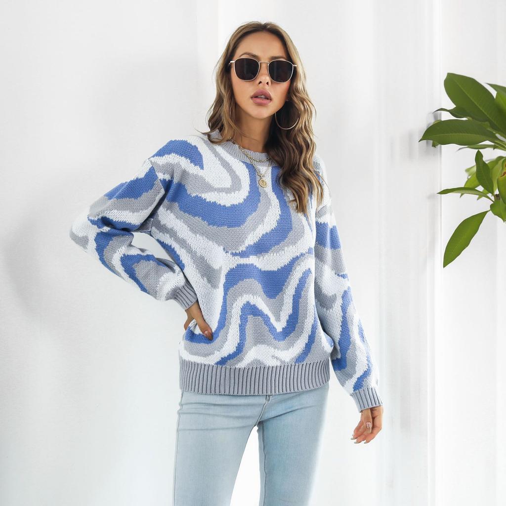 Autumn New Women's Loose Autumn/Winter Long Sleeve Casual Knitwear