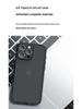 Apple 16E Frosted Airbag Armor Case for iPhone 17 Pro Max
