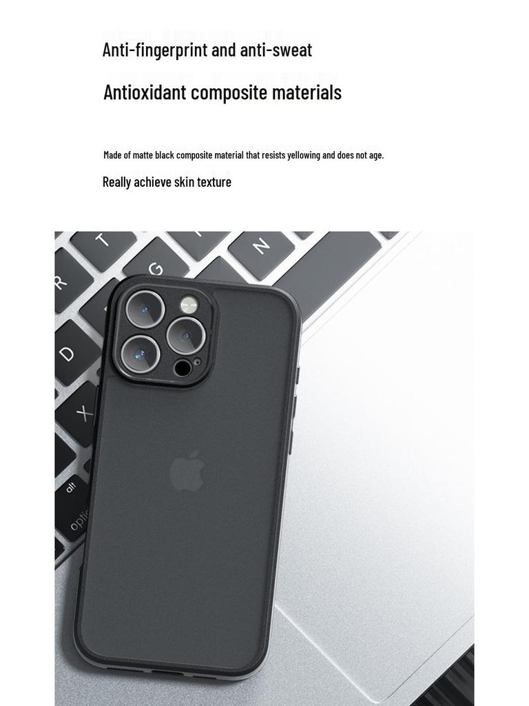 Apple 16E Frosted Airbag Armor Case for iPhone 17 Pro Max