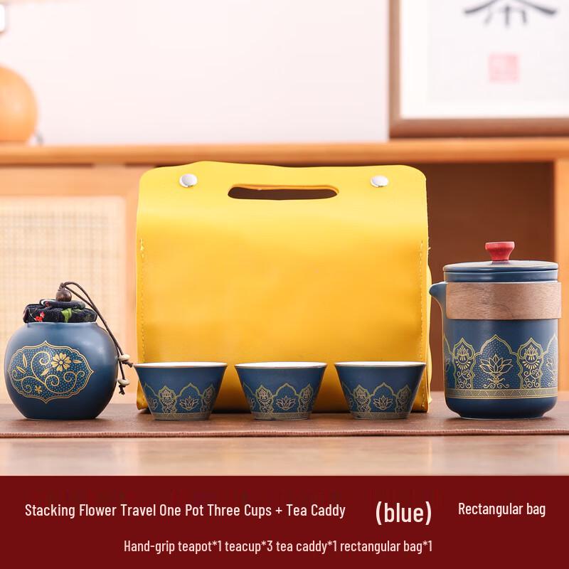 Jun Shiqiqi ZZ Portable Ceramic Quick Tea Set