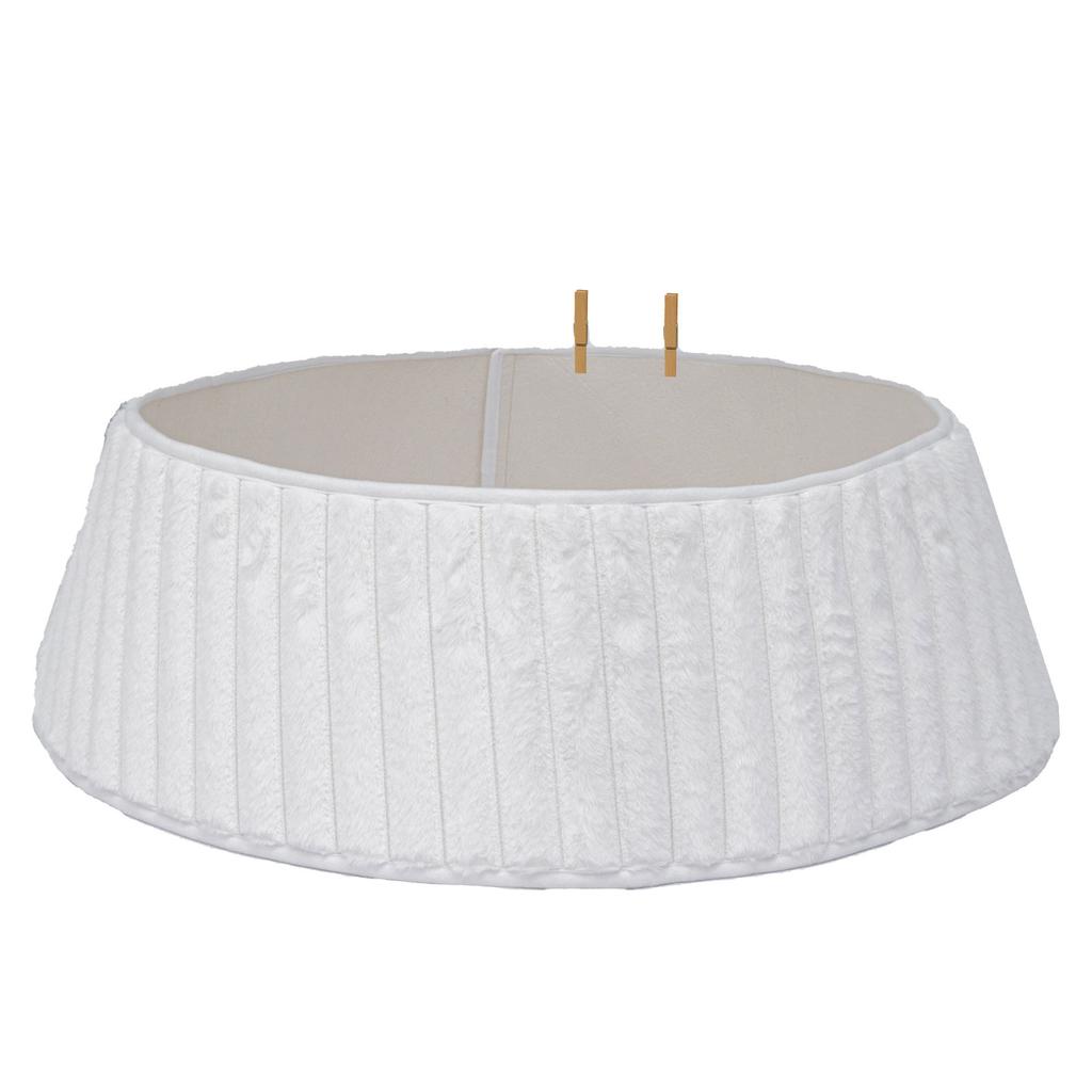 Christmas Tree Skirt Christmas Tree Mat Base Covers Decorations 28Inch Washable for Winter Holiday Party Decoration