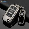 Tpu Car Flip Key Case Fob Keychain Suit For Volkswagen Vw Polo Golf Passat Tiguan Beetle Caddy Eos Skoda Octavia Seat Leon Alte