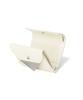 Fennec Crinkle Triangle Doco Wallet - Vanilla