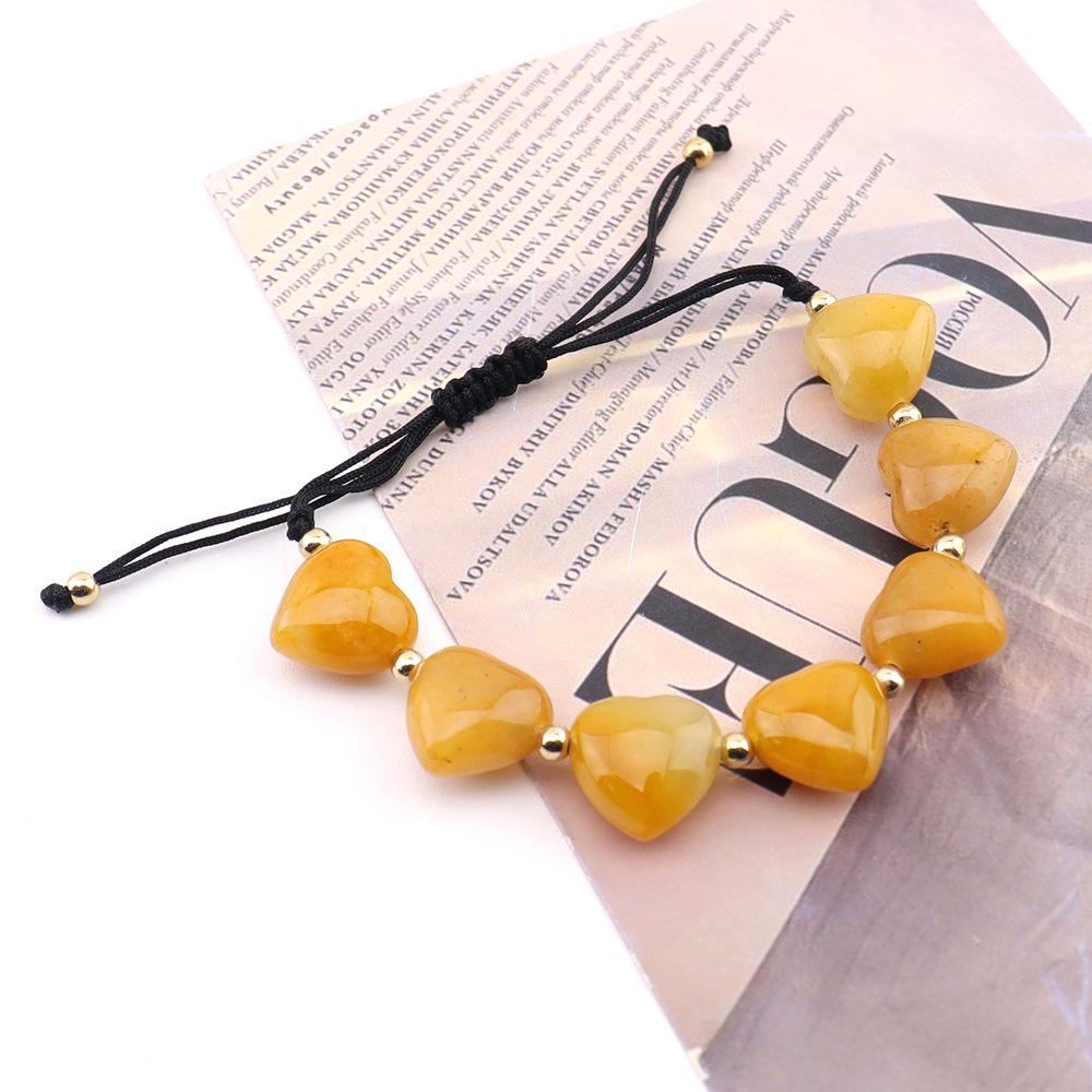 Seven Chakra Natural Stone Crystal Yoga Bracelet