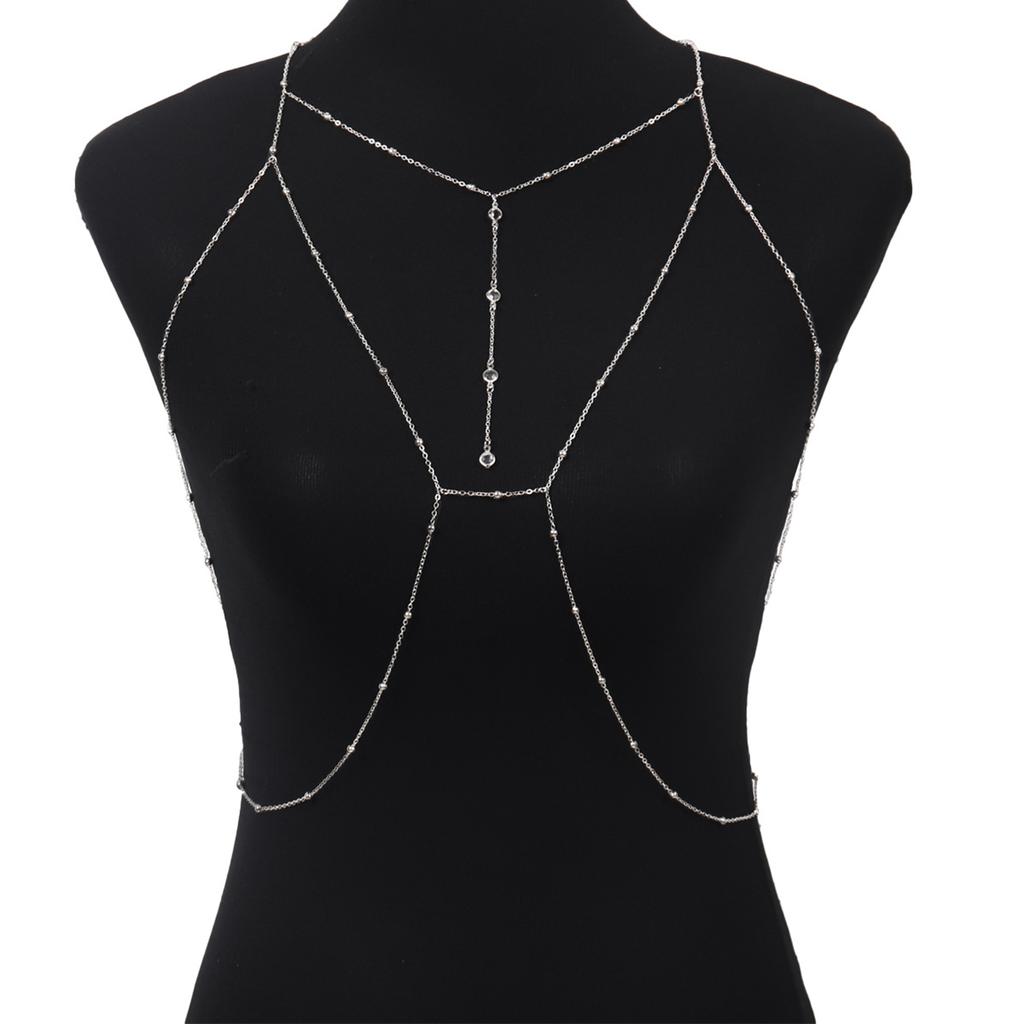 Belly Chains Beach Bikini Body Jewelry Necklace Party Jewelry Layered Waist Chains Alloy Material for Women Summer Beach