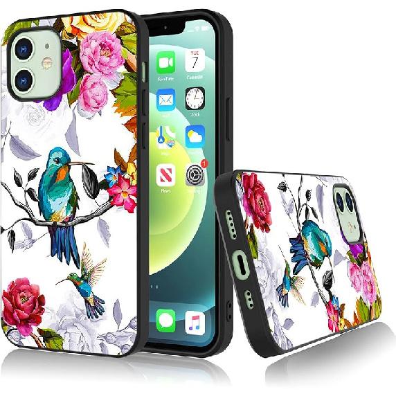 Case for iPhone 13, Retro American Flag Shockproof Soft Silicone Case Protective Cover for iPhone 13