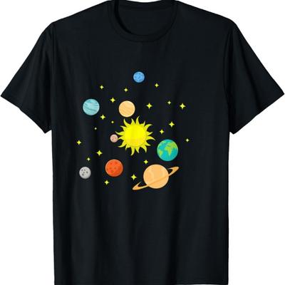 Alien Astronaut Rocket Interstellar Launch Ship Space UFO T-Shirt