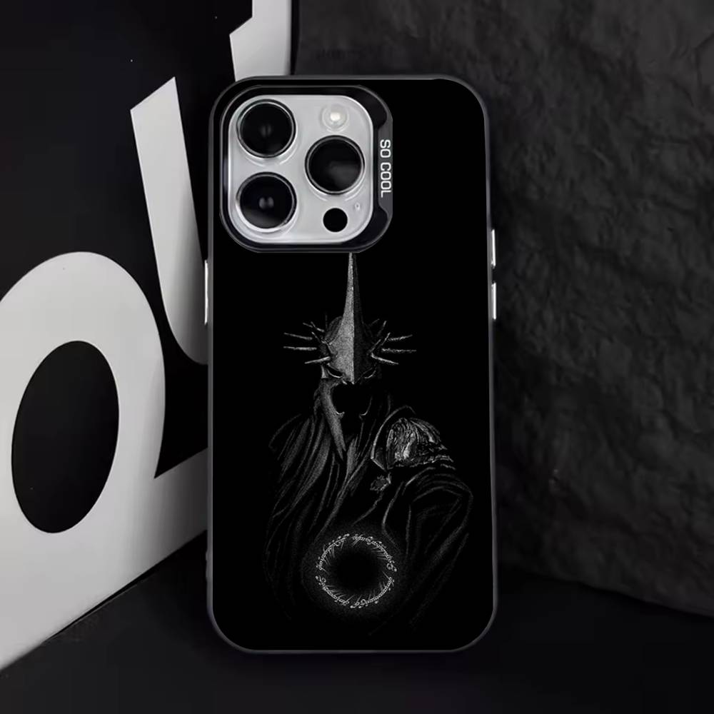 

Чехол для телефона Властелины Колец Для iPhone 17,16,15,14,13,12,11,Pro,Max,Plus,E,Air,Mini Черный ТПУ Чехол iPhone16promax
