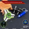 Luminous All-Metal Finger Spinner Set - Long Spin Time & Stress-Relief Toy