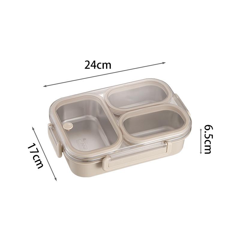 Anti Smell Lunch Box Heat Preservation Lock Fresh Student Office