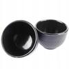 Cast Iron Cups 2 Pcs. Cast Iron Set For Tea And Herbs, Black Enamelled