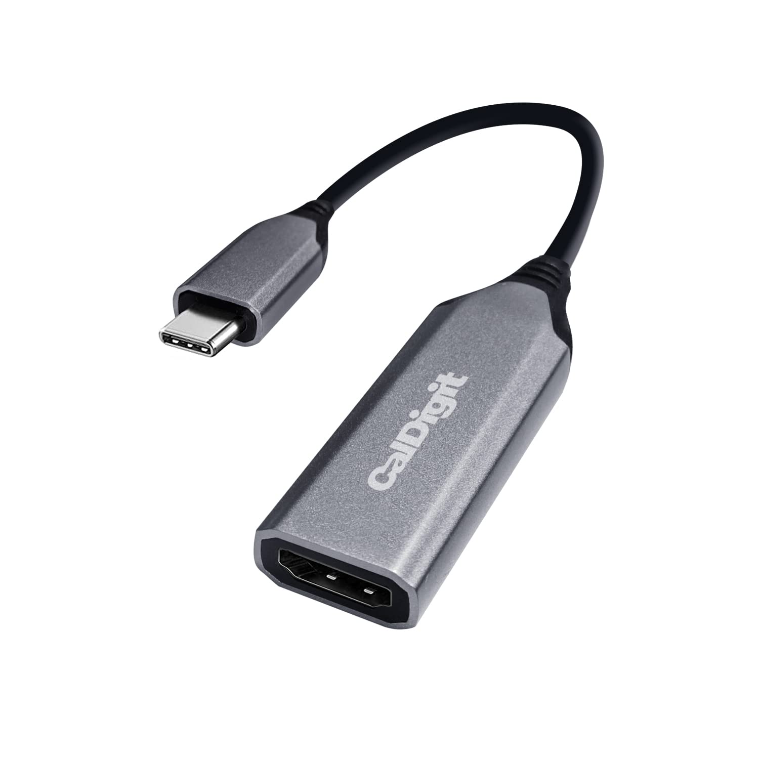 

CalDigit USB-C to HDMI 2.1 Video Adapter - 8K, High Refresh, HDR, 10 bit, Compatible with Thunderbolt 3/4 /USB 3.1 /USB4 for Apple MacBook Air, 2016+