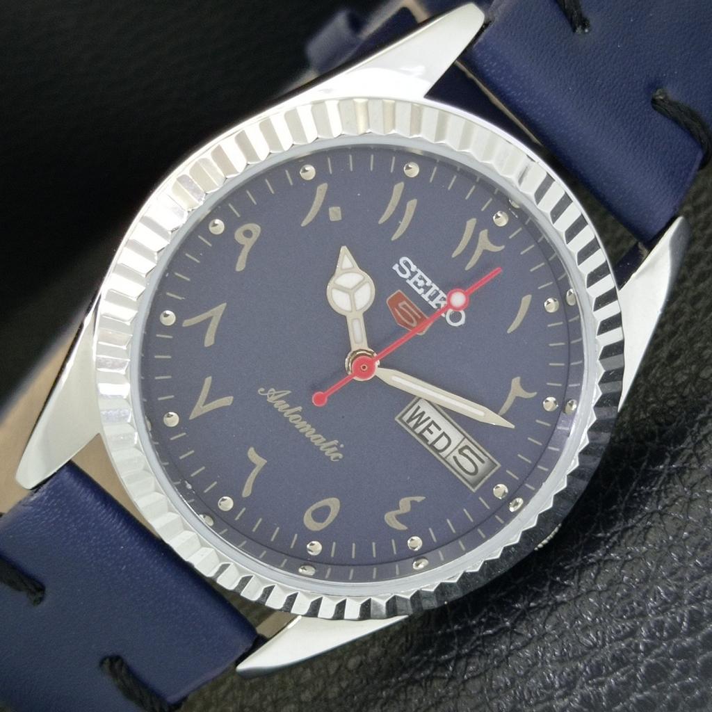 

AUTOMATIC VINTAGE REFURBISHED SEIKO 5 JAPAN 6309A MENS ARABIC WATCH a441524-5 Sk-a441524