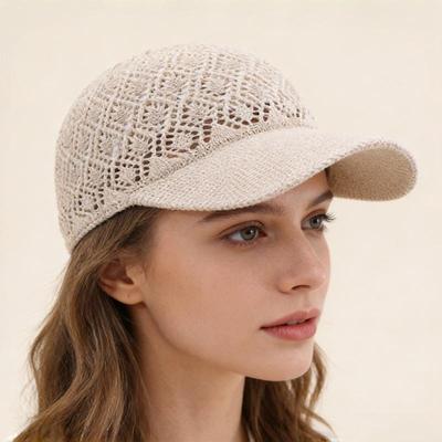 Cappellino da baseball con protezione solare da donna per la primavera/estate: Traspirante, Casual, Design a Becco d'Anatra
