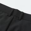 Men's Trendy Spring Loose-Fit Straight Leg Trousers with Half Elastic Waist