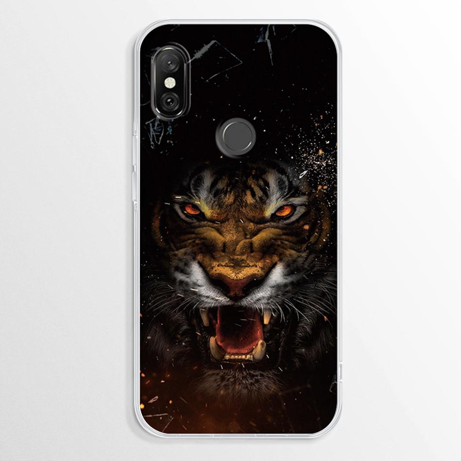 Funda para Xiaomi Redmi Note 6 Pro Mármol Transparente Suave TPU Cubierta Trasera Para Xiaomi Redmi Note 6 Note6 Pro Funda de Silicona Parachoques Fundas