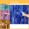 Gorgeous Blue Rain Stream Curtain For Birthday Party And Wedding Decorations