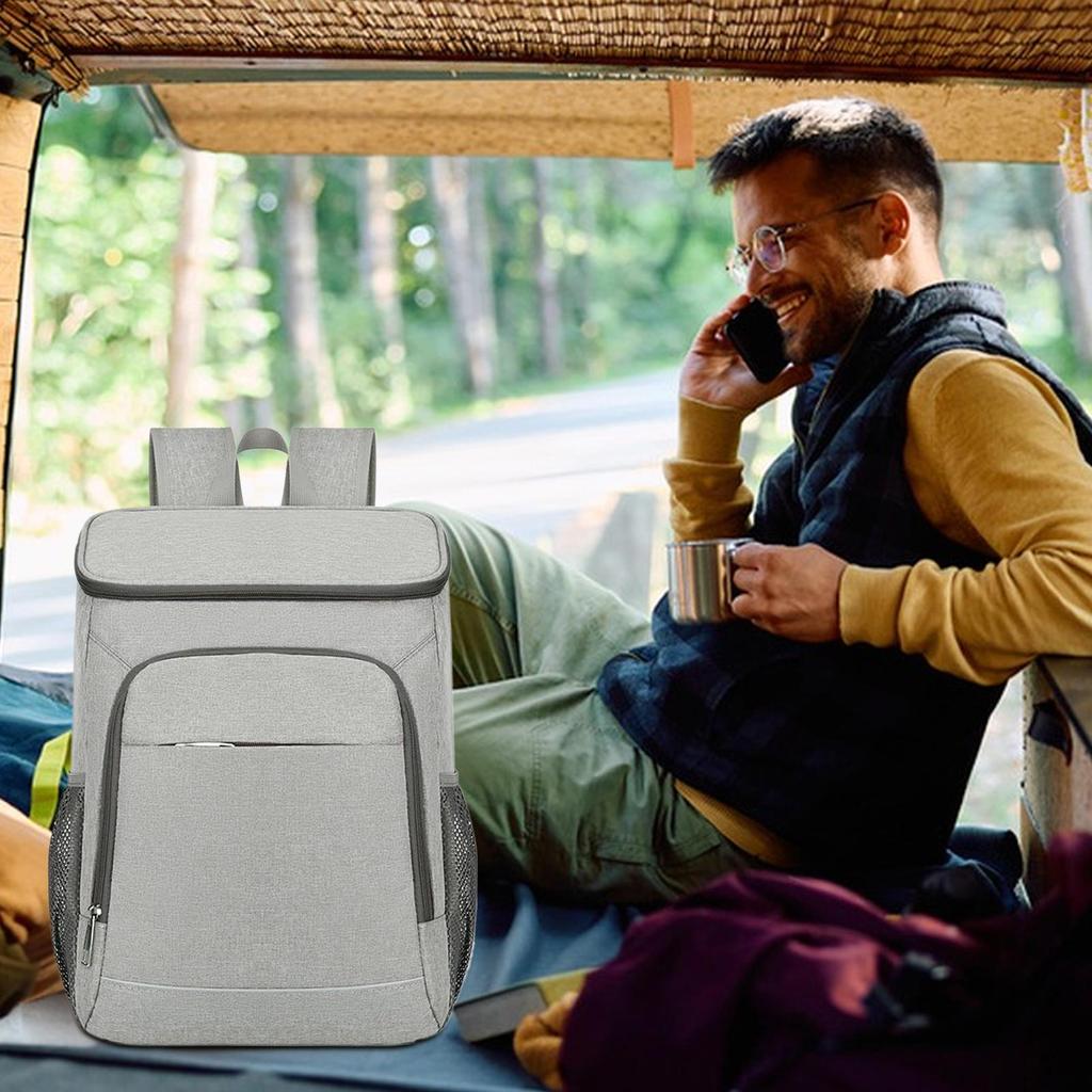 Lunch Backpack 50L Insulated Meal Prep Backpack Leakproof Box Waterproof Bag For Beach Picnic Hiking Bbq Travel Camping