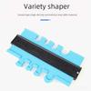 Universal Multi-Functional Contour Shaper Ruler for Woodworking