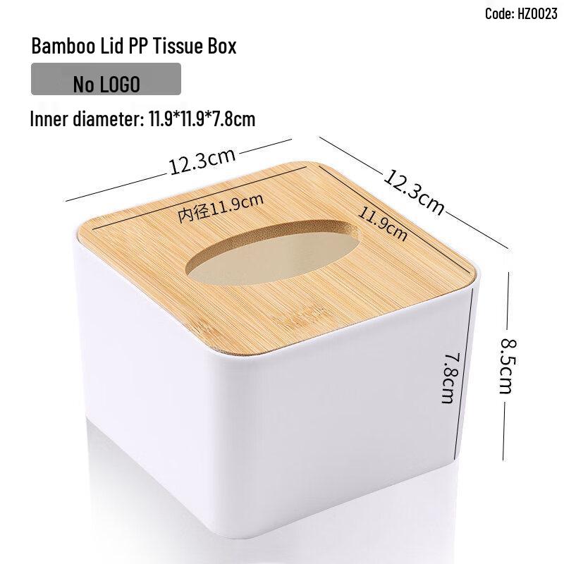 

Plastic Advertising Tissue Box for Restaurants & Hotels