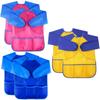 Nylon DIY Painting Aprons With 3 Pockets Kids Waterproof Apron Kids Painting Apron  Cooking